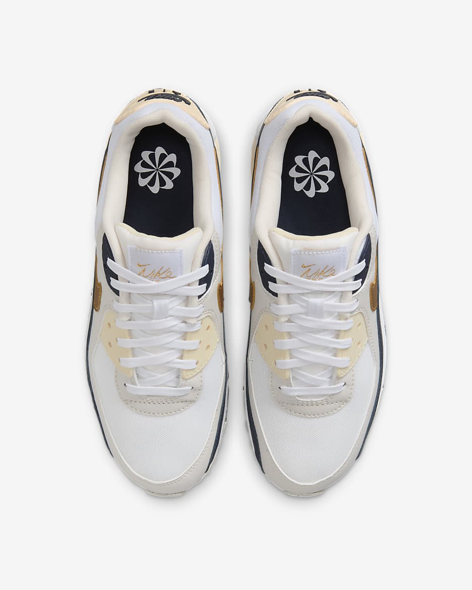 Nike air max 90 white womens best sale